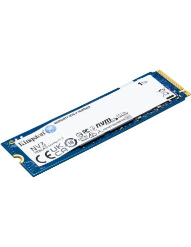Kingston NV3 SSD 1TB M.2 2280 PCIe Gen4 NVMe 3D NAND