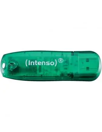 Intenso Rainbow Line 8GB USB 2.0 Verde