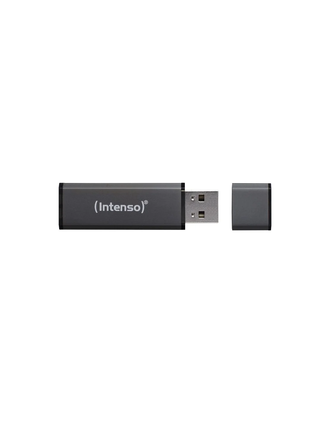 Intenso 3521491 Lápiz USB 2.0 Alu 64GB Antracita