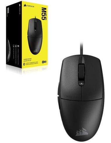 Corsair M55 Ratón 16000 DPI Negro