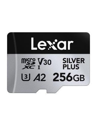 Lexar Professional SILVER PLUS 256GB MicroSDXC UHS-I Clase 3