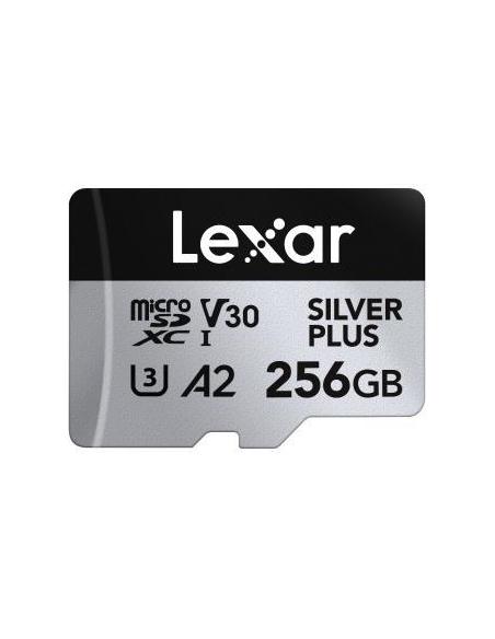 Lexar Professional SILVER PLUS 256GB MicroSDXC UHS-I Clase 3