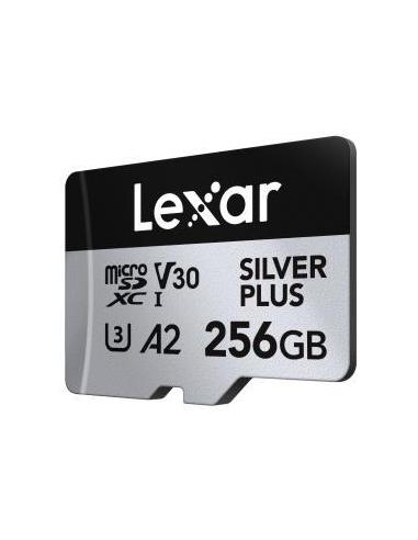 Lexar Professional SILVER PLUS 256GB MicroSDXC UHS-I Clase 3