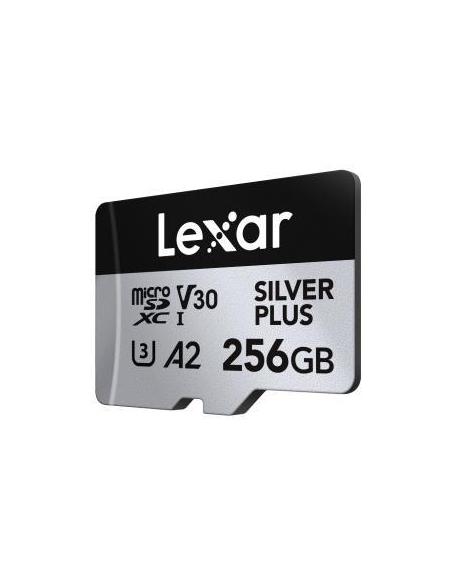 Lexar Professional SILVER PLUS 256GB MicroSDXC UHS-I Clase 3