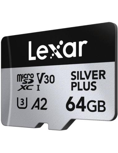 Lexar Professional SILVER PLUS 64 GB MicroSDXC UHSI Clase 3