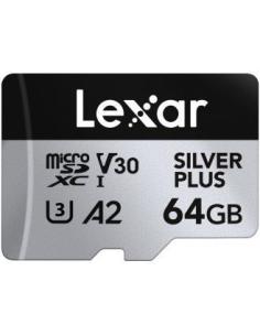 Lexar Professional SILVER PLUS 64 GB MicroSDXC UHSI Clase 3-1385175