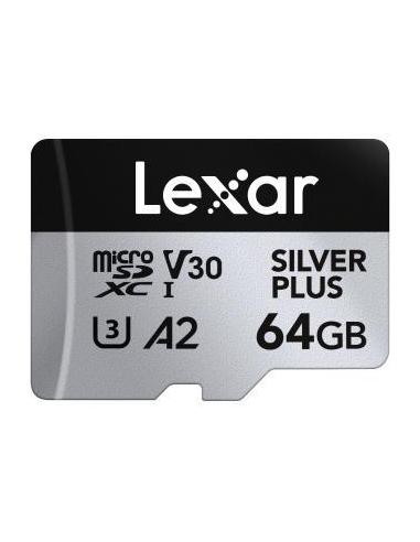 Lexar Professional SILVER PLUS 64 GB MicroSDXC UHSI Clase 3