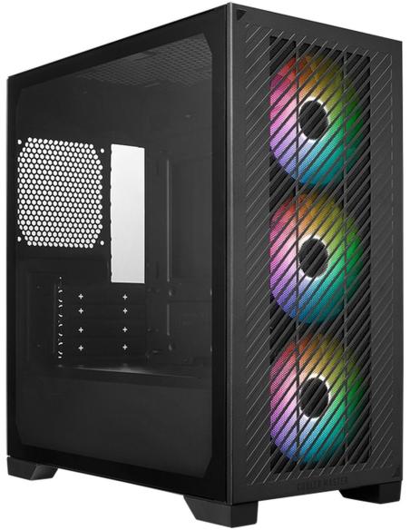 Cooler Master Elite 301 Cristal Templado USB 3.2 Negro