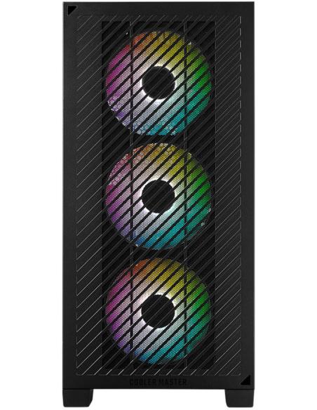 Cooler Master Elite 301 Cristal Templado USB 3.2 Negro