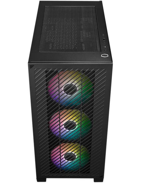 Cooler Master Elite 301 Cristal Templado USB 3.2 Negro