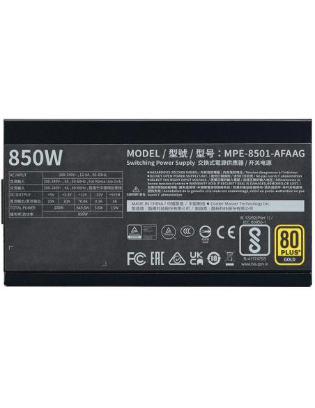 Cooler Master MWE Gold 850 V2 850W 80 Plus Gold