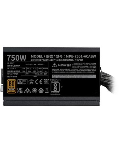 Cooler Master MWE Bronze 750 V3 750W 80 Plus Bronze