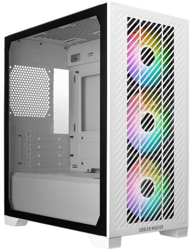 Cooler Master Elite 301 Cristal Templado USB 3.2 Blanca