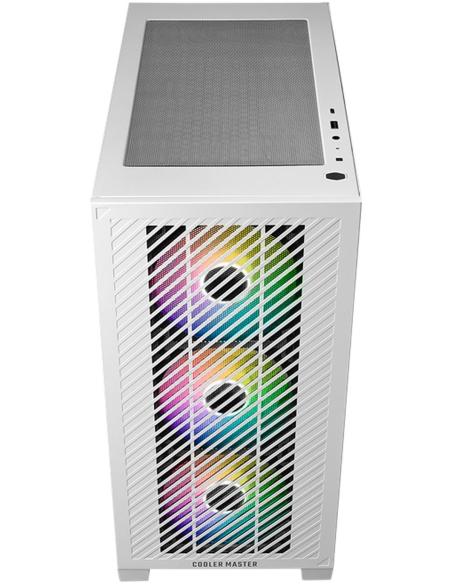 Cooler Master Elite 301 Cristal Templado USB 3.2 Blanca