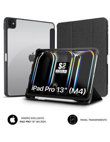 SUBBLIM SUBCST5SC421 Funda para Tablet IPad Pro 13" Negro
