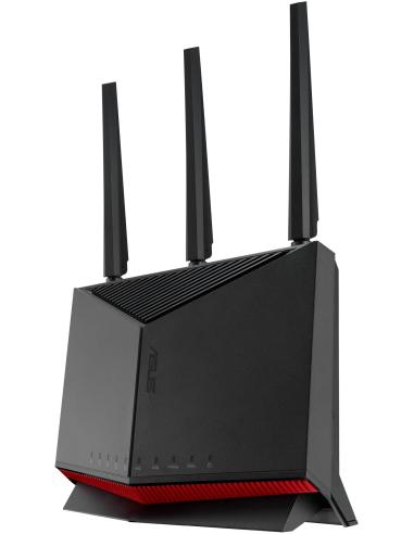Asus RT-BE86U Router WiFi 7 8600Mbps 1x Puerto 10G + 4 Puertos 2.5G Negro