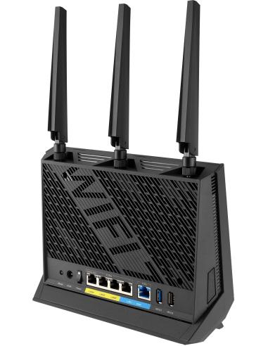 Asus RT-BE86U Router WiFi 7 8600Mbps 1x Puerto 10G + 4 Puertos 2.5G Negro