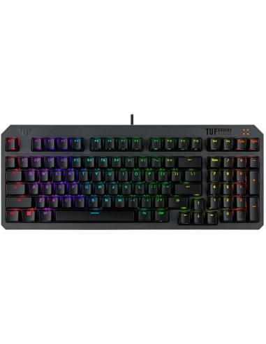 ASUS TUF Gaming K3 Gen II Teclado Mecánico Gaming RGB Switch Opto-Mecánico QWERTY Español Negro