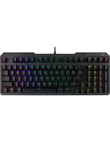 ASUS TUF Gaming K3 Gen II Teclado Mecánico Gaming RGB Switch Opto-Mecánico QWERTY Español Negro