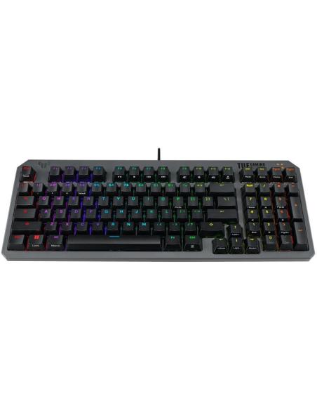 ASUS TUF Gaming K3 Gen II Teclado Mecánico Gaming RGB Switch Opto-Mecánico QWERTY Español Negro