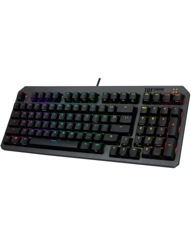 ASUS TUF Gaming K3 Gen II Teclado Mecánico Gaming RGB Switch Opto-Mecánico QWERTY Español Negro