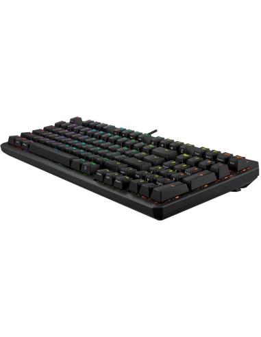 ASUS TUF Gaming K3 Gen II Teclado Mecánico Gaming RGB Switch Opto-Mecánico QWERTY Español Negro