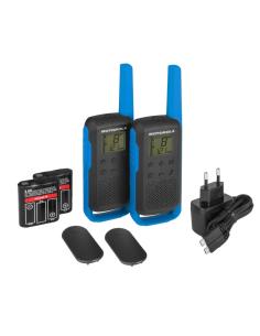 Motorola TLKR T62 Pack 2 Walkie Talkie Azules-1384783
