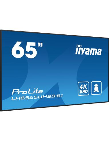 iiyama ProLite LH6565UHSB-B1 65" Pantalla Interactiva VA 4K Ultra HD Negro
