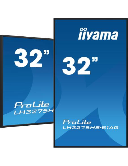 iiyama ProLite LH3275HS-B1AG 32" Pantalla Interactiva IPS Full HD Negro