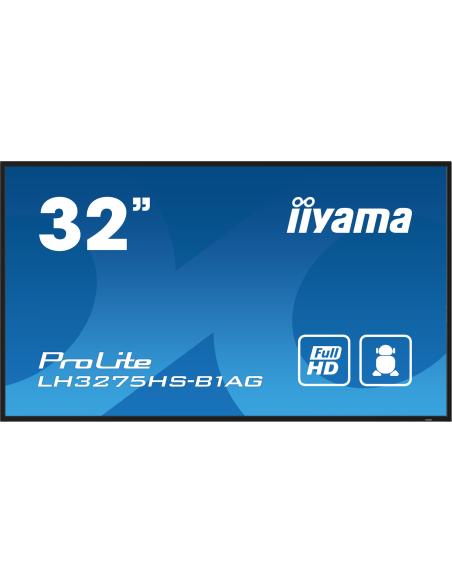 iiyama ProLite LH3275HS-B1AG 32" Pantalla Interactiva IPS Full HD Negro