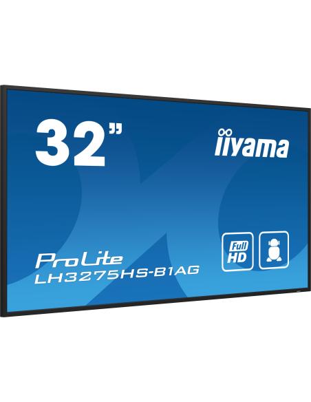 iiyama ProLite LH3275HS-B1AG 32" Pantalla Interactiva IPS Full HD Negro