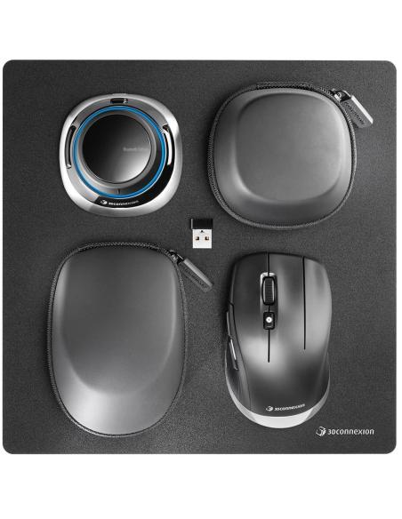 3Dconnexion SpaceMouse Wireless 3DX-700136 Kit 2 Negro