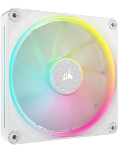 Corsair PWM iCUE LINK LX140 RGB Expansión de Ventilador Dual 140 mm Blanco