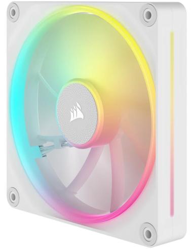 Corsair PWM iCUE LINK LX140 RGB Expansión de Ventilador Dual 140 mm Blanco