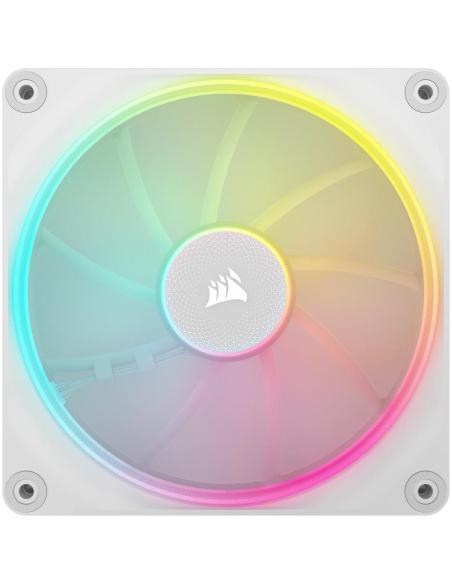 Corsair PWM iCUE LINK LX140 RGB Expansión de Ventilador Único 140 mm Blanco