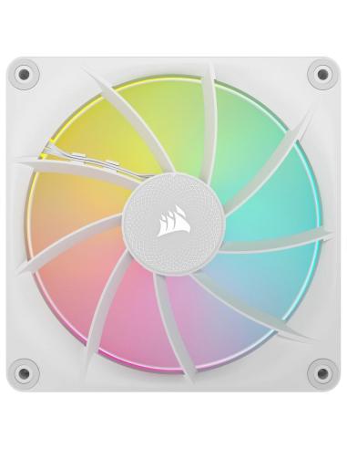 Corsair PWM iCUE LINK LX140 RGB Expansión de Ventilador Único 140 mm Blanco