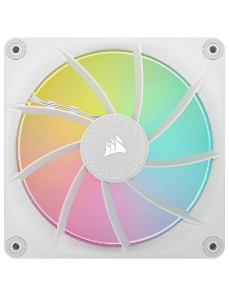 Corsair PWM iCUE LINK LX140 RGB Expansión de Ventilador Único 140 mm Blanco