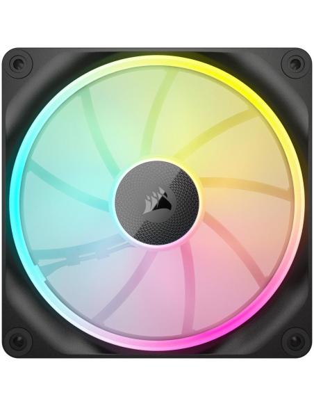 Corsair PWM iCUE LINK LX140 RGB Expansión de Ventilador Dual 140 mm Negro