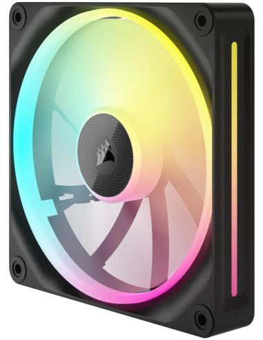 Corsair PWM iCUE LINK LX140 RGB Expansión de Ventilador Dual 140 mm Negro