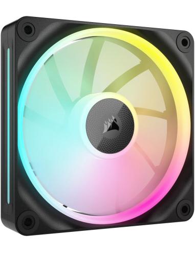 Corsair PWM iCUE LINK LX140 RGB Expansión de Ventilador Único 140 mm Negro