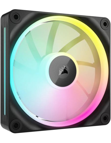 Corsair PWM iCUE LINK LX140 RGB Expansión de Ventilador Único 140 mm Negro