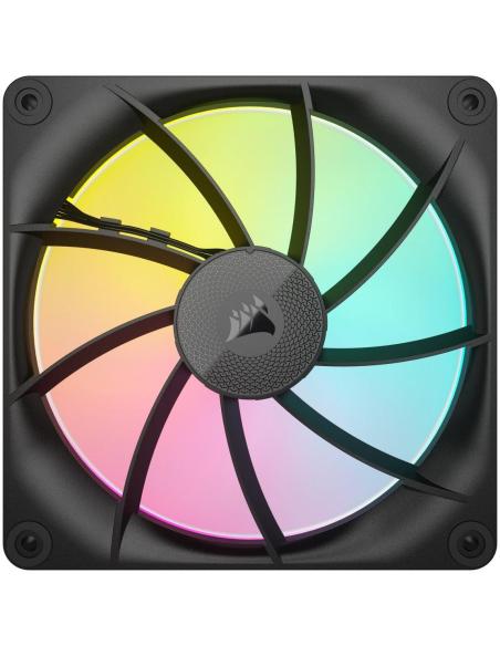 Corsair PWM iCUE LINK LX140 RGB Expansión de Ventilador Único 140 mm Negro