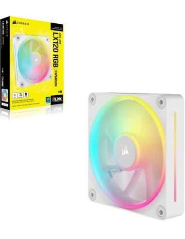 Corsair iCUE LINK LX120 RGB Ventilador 120mm Blanco