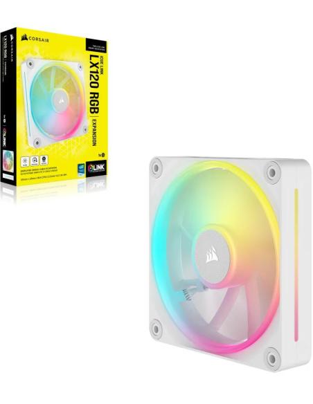Corsair iCUE LINK LX120 RGB Ventilador 120mm Blanco