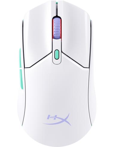 HyperX Pulsefire Haste 2 Core 8R2E7AA Ratón Gaming Inalámbrico Blanco