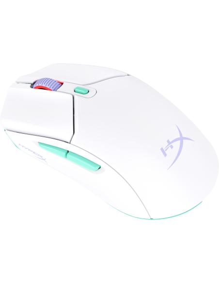 HyperX Pulsefire Haste 2 Core 8R2E7AA Ratón Gaming Inalámbrico Blanco
