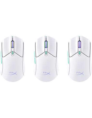 HyperX Pulsefire Haste 2 Core 8R2E7AA Ratón Gaming Inalámbrico Blanco