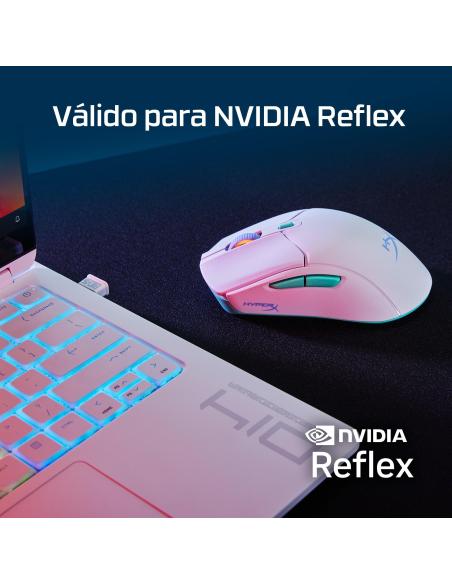 HyperX Pulsefire Haste 2 Core 8R2E7AA Ratón Gaming Inalámbrico Blanco