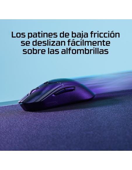 HP HyperX Pulsefire Haste 2 Core 8R2E6AA Ratón Gaming Inalámbrico Negro