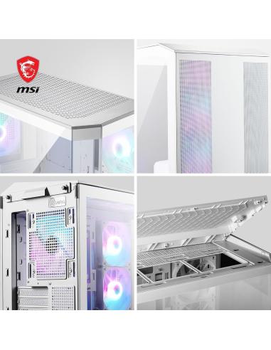 MSI MAG PANO M100R PZ Cristal Templado USB 3.2 Blanca